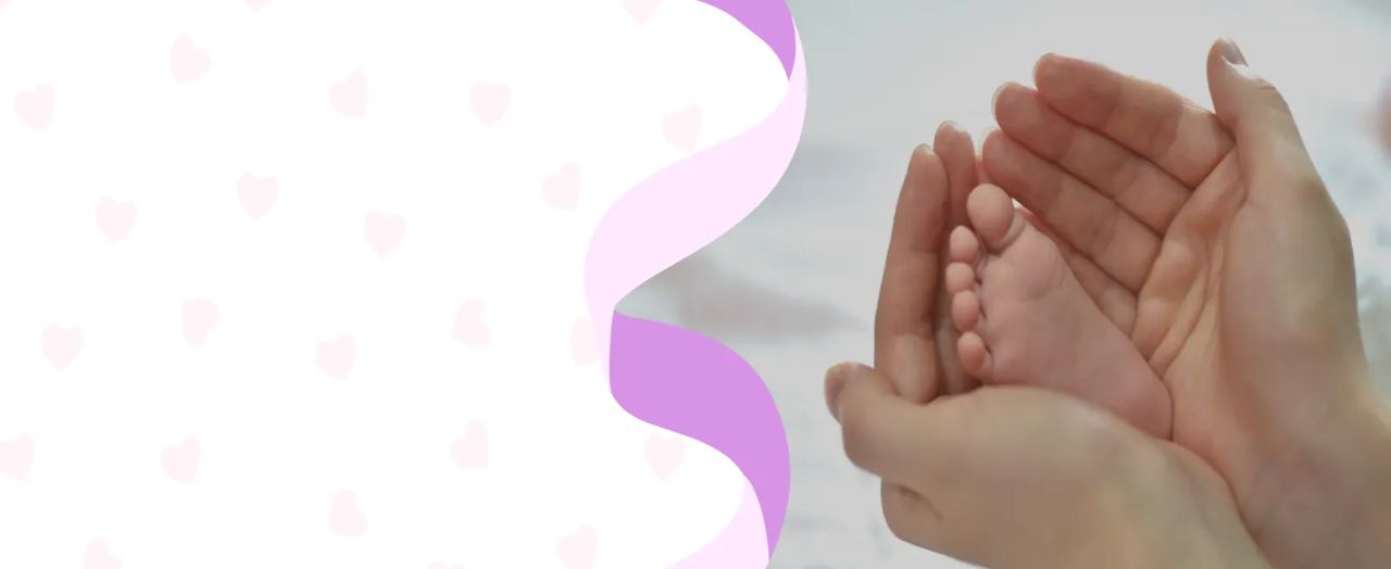 A parent and child holding hands, symbolizing care and healing