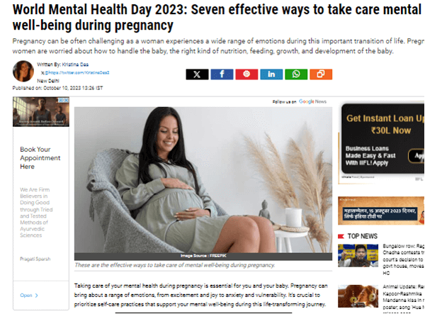 World Mental Health Day 2023: sevan effective ways to take care