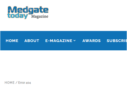 Medgate today Magazine