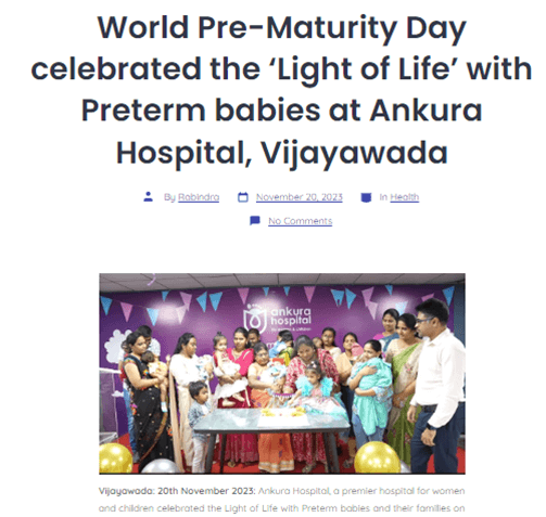 World Pre-Maturity Day